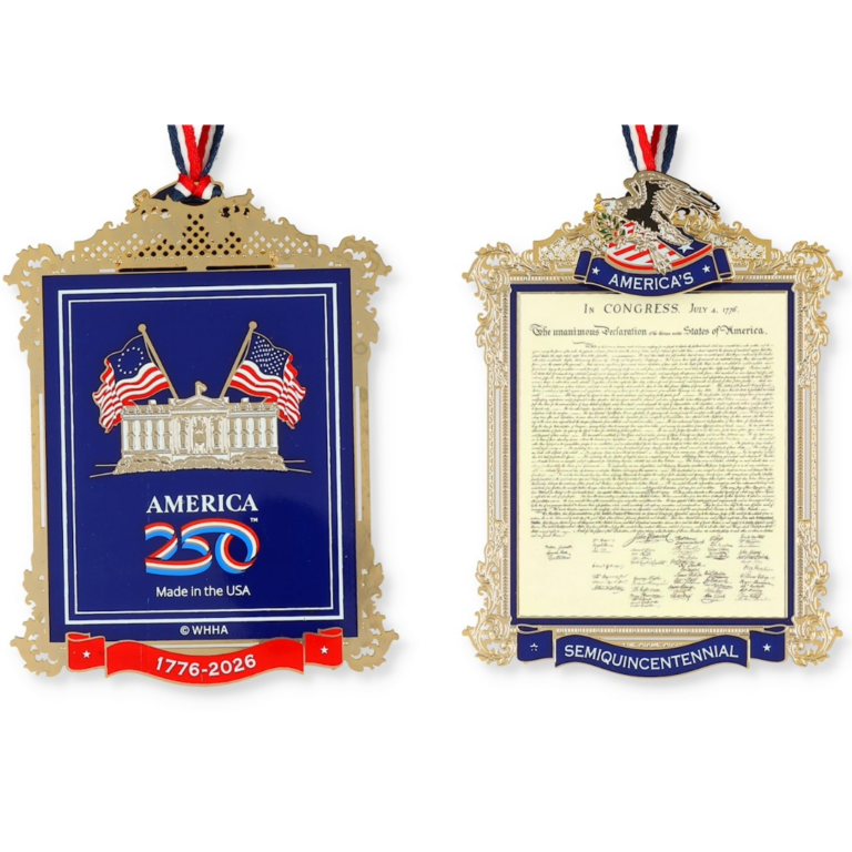 Official Commemorative Ornament of America’s 250th Anniversary Celebration